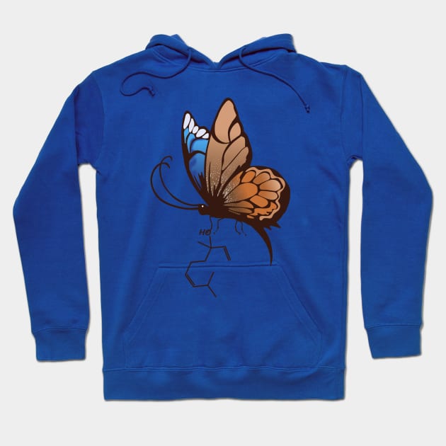 The Scent of Butterfly Hoodie by Polyart